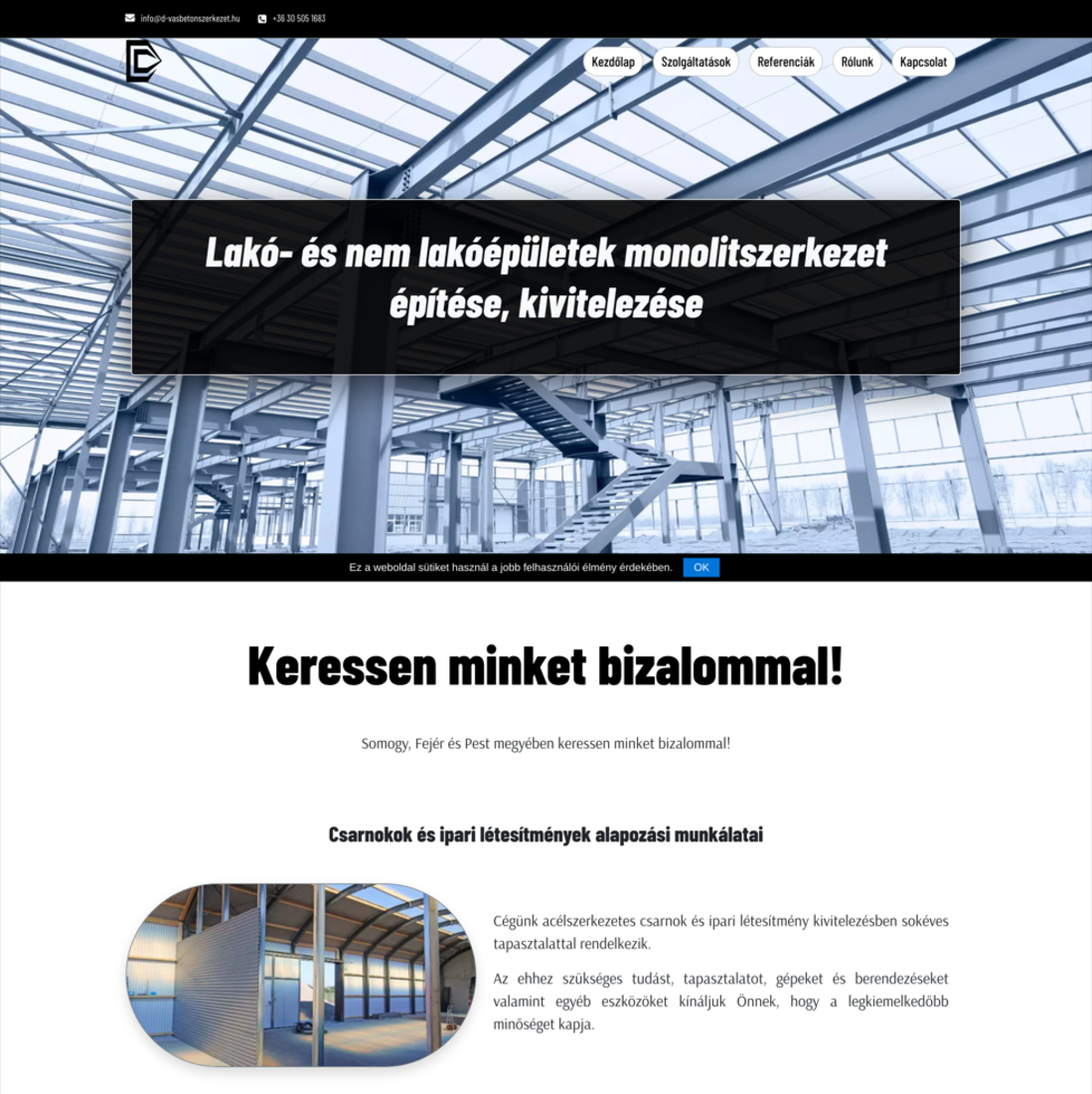 Weboldal készítés, céges honlapkészítés