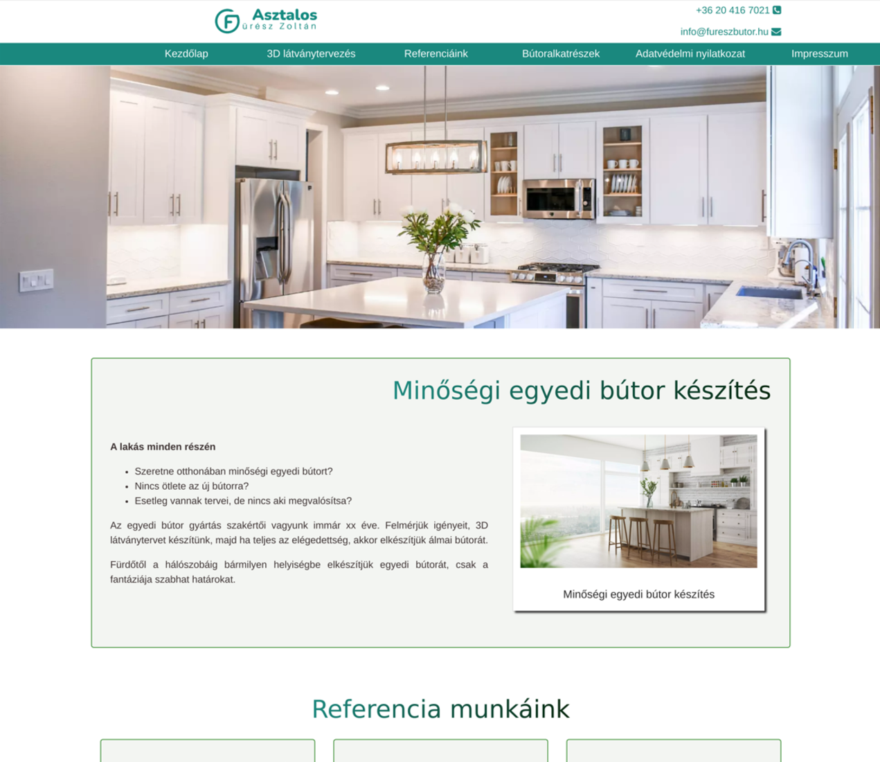 Weboldal készítés, céges honlapkészítés