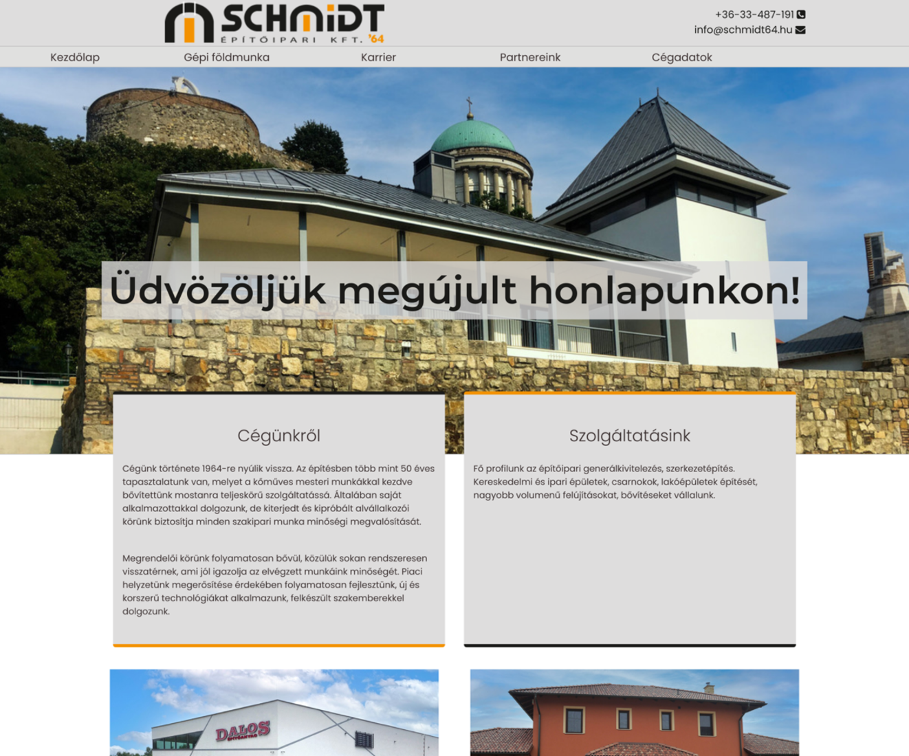 Weboldal készítés, céges honlapkészítés